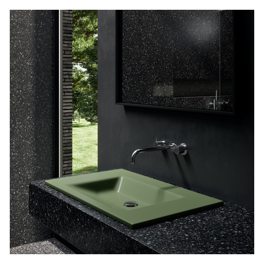 Einbau-Waschtisch BetteAqua A071 80x49,5cm, bahamabeige