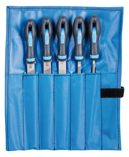 PFERD-Werkstattfeilen-Sortiment 532WR, 5-teilig - 200mm, H2