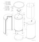 BOSCH Pufferspeicher Stora BH 750-6 1 B, 750 l, für Wärmepumpe, silber
