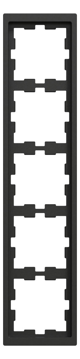 Rahmen 5f anth glz D-Life Kst f.GEB-K Unterputzmontage Thermopl Rahmen 5f anth glz D-Life Kst f.GEB-K Unterputzmontage Thermopl