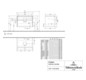 V&B Waschtischunterschrank Collaro 80x54,8x50cm, Waschtisch mittig, LED-Beleuchtung 5,7 W, nordic oak