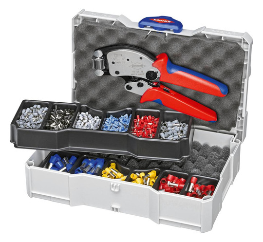 KNIPEX-Crimp-Satz für Aderendhülsen mit...