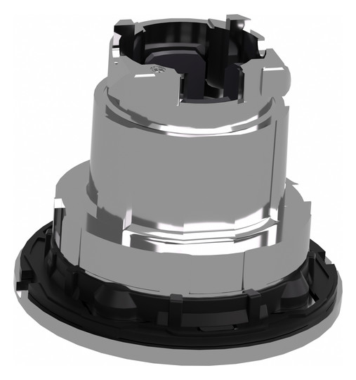Drucktaster Front 1f bl bel.b Ø30,5mm rnd Geeignet für Beleuchtung IP66