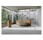 Kaldewei Badewanne Meisterstück Oyo Duo 4033-1051 Perl-Effekt, 173x82cm, Schallschutz, Ablauf, weiß