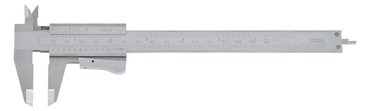 fortis-Taschen-Messschieber mit Momentfeststellung 150 mm