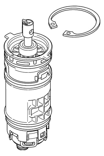 AR FRAMIC Mischkartusche, F5, hydr., f. Wand- u. Einbaubatterie, 2030046185