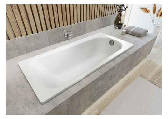 Kaldewei Badewanne SANIFORM PLUS 373-1 170x75cm, Standard, weiß
