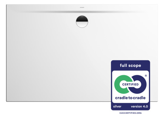 Kaldewei Duschwanne SUPERPLAN ZERO 1552-1 80x120cm, weiß
