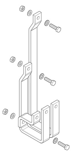 ABN Verbindungsschienensatz 3p  XAS950SE 