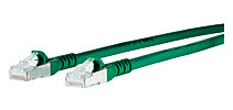 Patchkabel Cat6A 2m gn S/FTP RJ45 AWG26