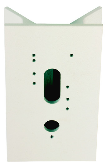 Albert Eckbock eckig Alu weiß     681007 