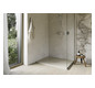 Duschfläche BetteFloor 1661 100x90cm, Glasur, Mini-Wannenträger, sand