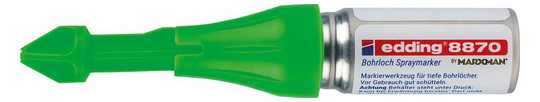 edding-Bohrloch-Spraymarker 8870, neongrün