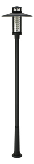 LED-Aufsatzleuchte 25W 3000K 2100lm sw Konv Alu elektr.Trafo Kst_tr IP54