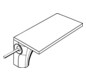 hansgrohe Waschtisch-Einhebelmischer 110 Axor Massaud Ausladung 100mm, unverschließbare Ablaufgarnitur, brushed red gold