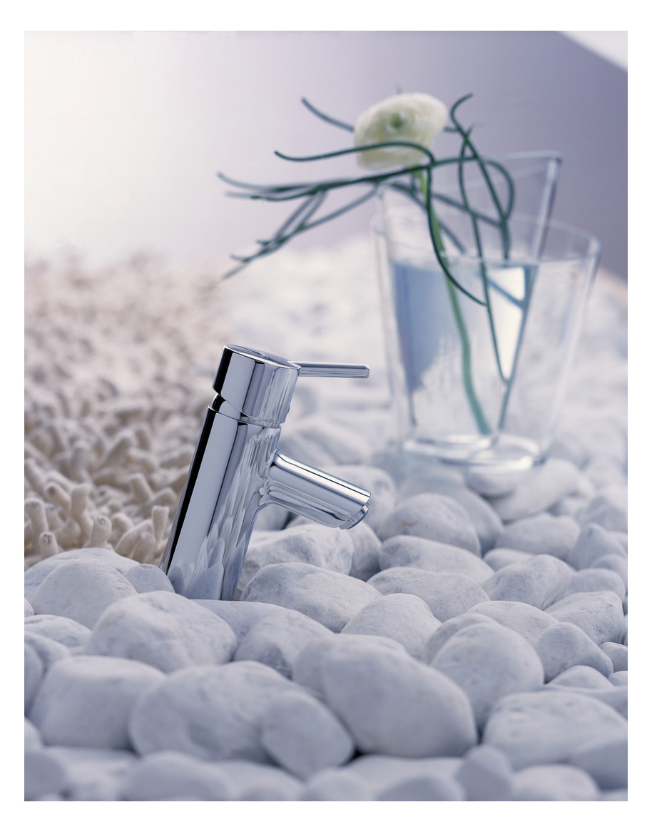 hansgrohe Waschtisch-Einhebelmischer Talis S mit Zugstangen-Ablaufgarnitur, chrom