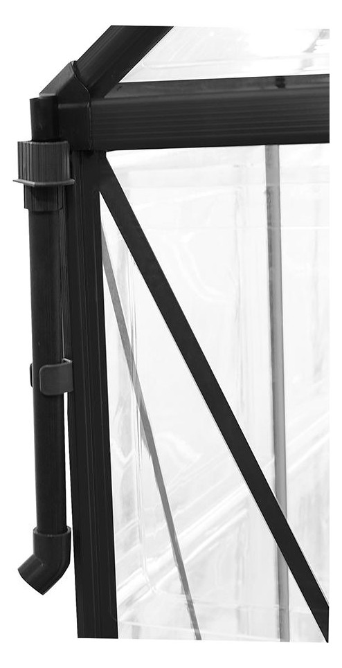 Bild Alauf-Fallrohr kurz 2er Set, 33 cm, ø 25 mm - floraworld-1