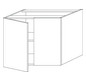 SA Anbau-/Solitärschrank mit Tür 2morrow (P2334) 510x600x420 Linde-Hell