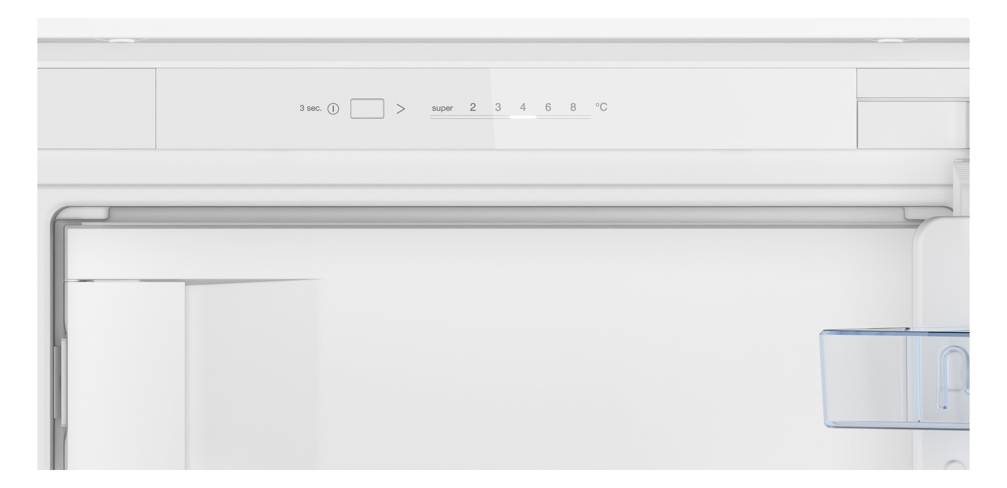 Kühlschrank EB E 172/15l N1225mm integr Schlepp 147kwh ws B541mm H1221mm