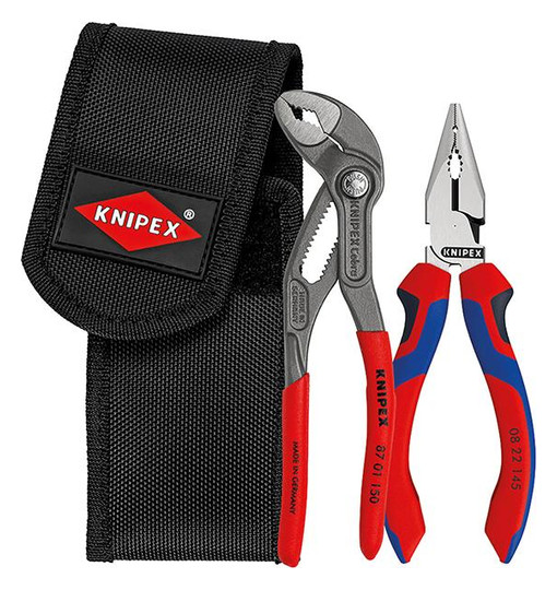KNIPEX-Mini-Zangenset in Gürteltasche 002072V06 -...