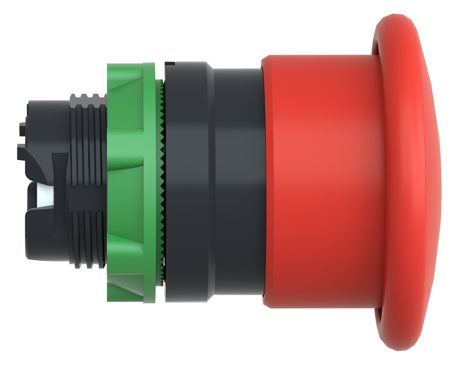 Frontelement für Not-Aus Ø22,5mm rt rnd IP66 hoch Tastend