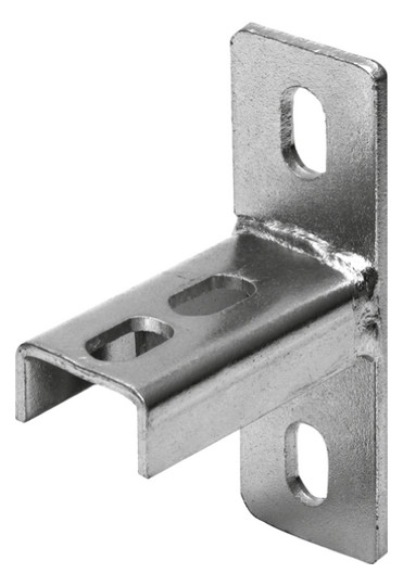 ASW Sattelflansch Stahl verzinkt, 4mm, für Profil 38/40, quer