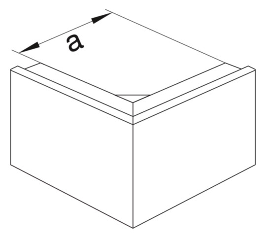 Außeneck LF-K 130x82mm 90° ver-ws Kst RAL9016 UT/OT
