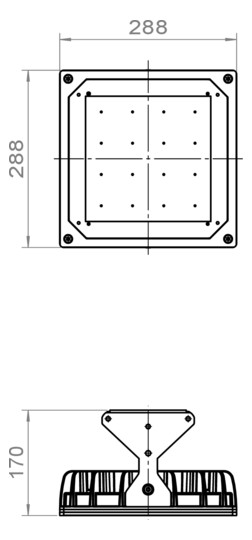 Pracht LED Strahler QUADRONIUS  86030201 
