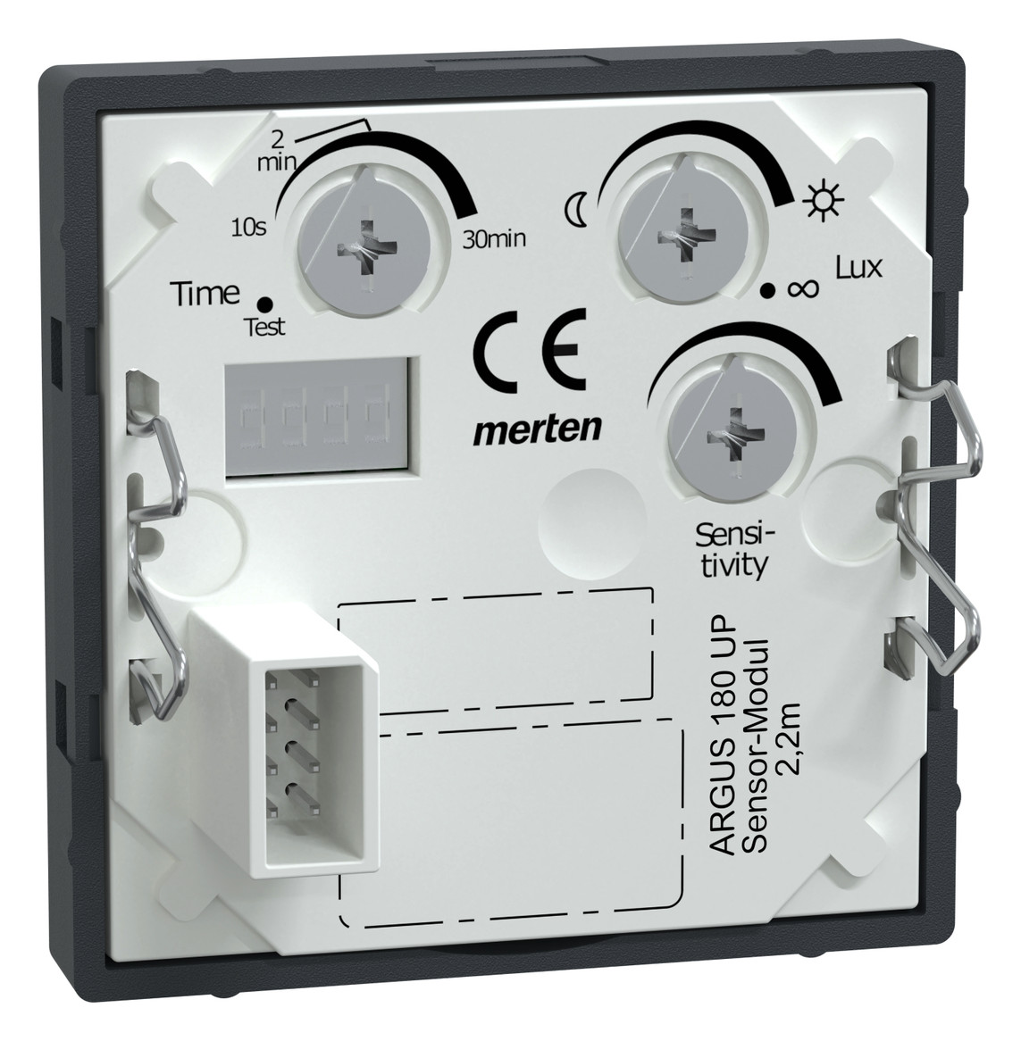 Präsenzmeldersensor UP System M UP 180° anth 2,2m IP20 Vernetzbar