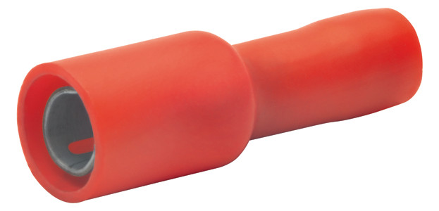 Rundsteckhülse brz rt 0-1qmm rnd_4mm volliso rnd 4mm Polyvinylchlorid (PVC)