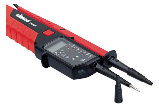 Spannungsprüfer 2p CAT.IV 12-1500V Batt LED/LCD Drehfeldrichtungsanzeige