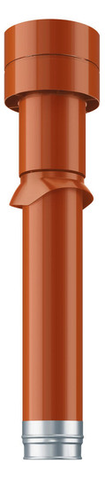 Helios Dachhaube ziegelrot DN   DH 100 R 