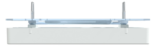 Zentralplatte Blindabd System Design lows Schraubbef