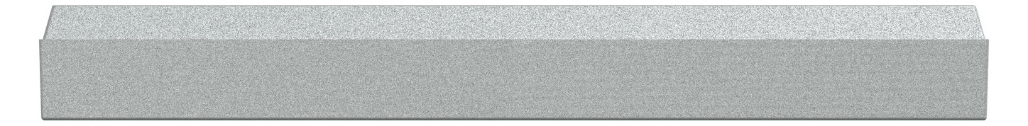 Rahmen 1f alu mt M-Pure Kst f.GEB-K Unterputzmontage Thermopl