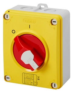 GEWISS Not-Aus-Drehschalter HP  GW70432P 
