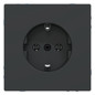 Steckdose 1f anth glz System Design UP IP20