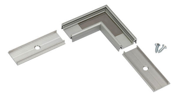 Kupplung/Verbinder ger sw Alu L50mm B50mm H20,5mm