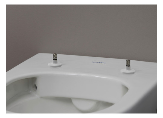 Duravit Wand-Tiefspül-WC-Set D-Neo mit WC-Sitz, Rimless, weiß