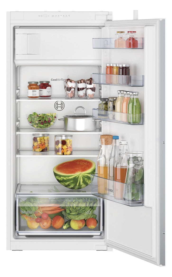 Kühlschrank EB E 172/15l N1225mm integr Schlepp 147kwh ws B541mm H1221mm