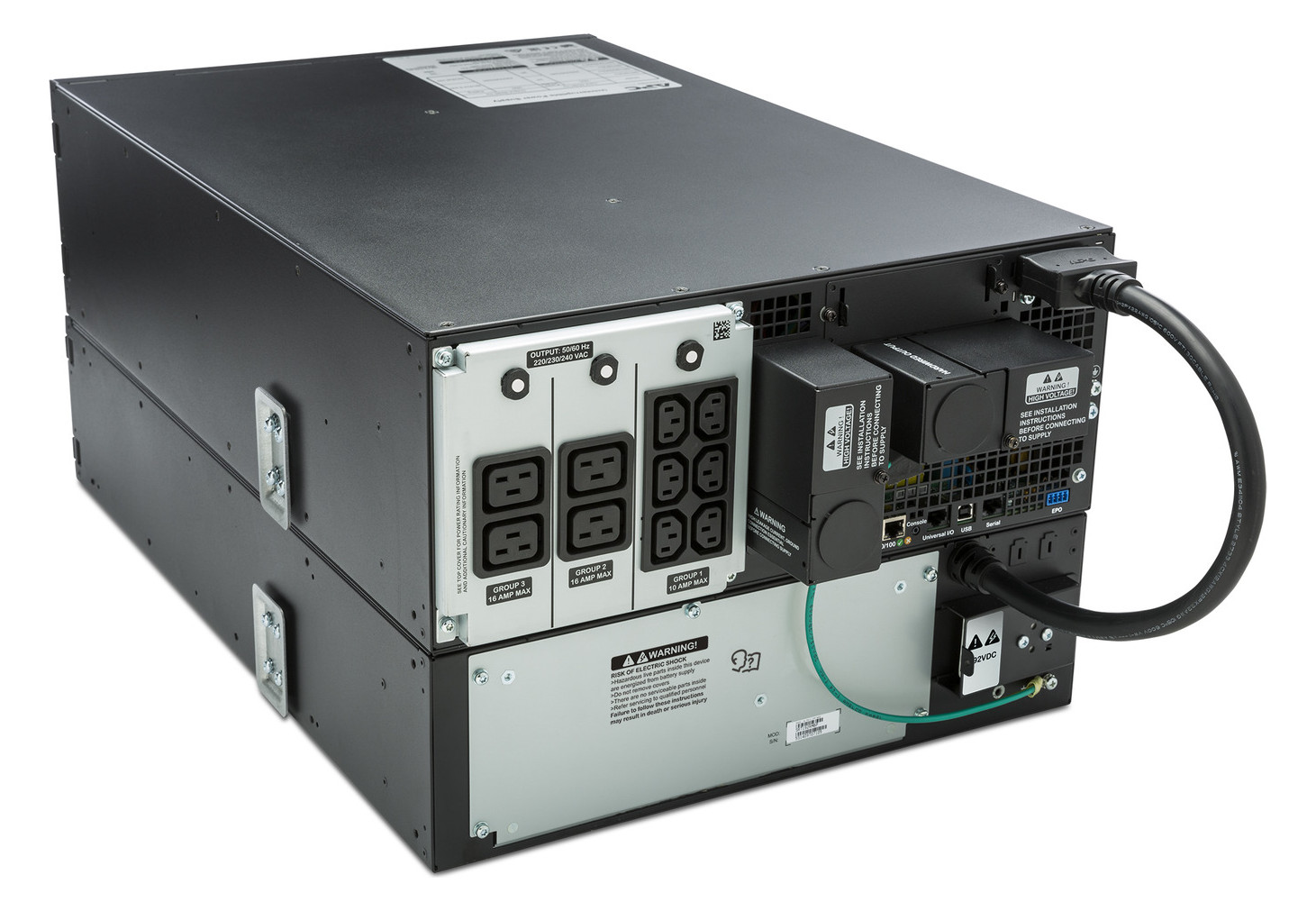 USV 482,6mm(19) Online 6000VA 2,28min 230V 19Zoll-Gerät 432x174x719,4mm