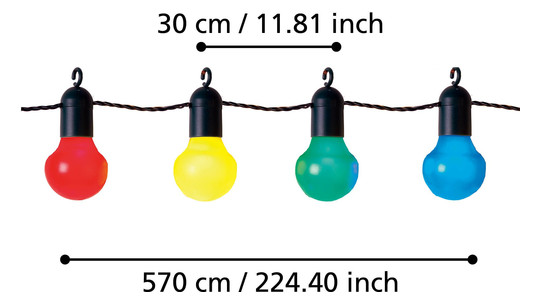 EGLO Außen LED-Lichterkette/20    900212 