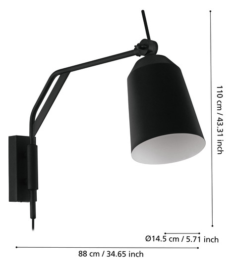 EGLO Wandleuchte/1 E27            900157 