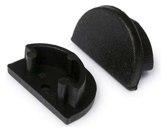 Endkappe sw Kst B20mm H12,3mm