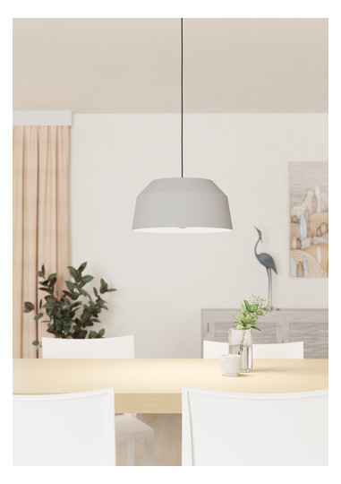 EGLO Hängeleuchte CONTRISA grau   900379 
