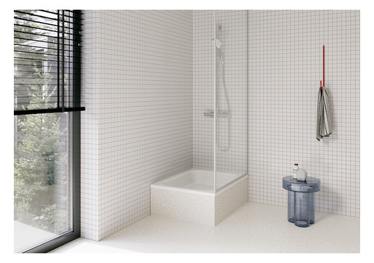 Duschwanne BetteQuinta 90x60x15cm, Antirutsch Sense, weiß