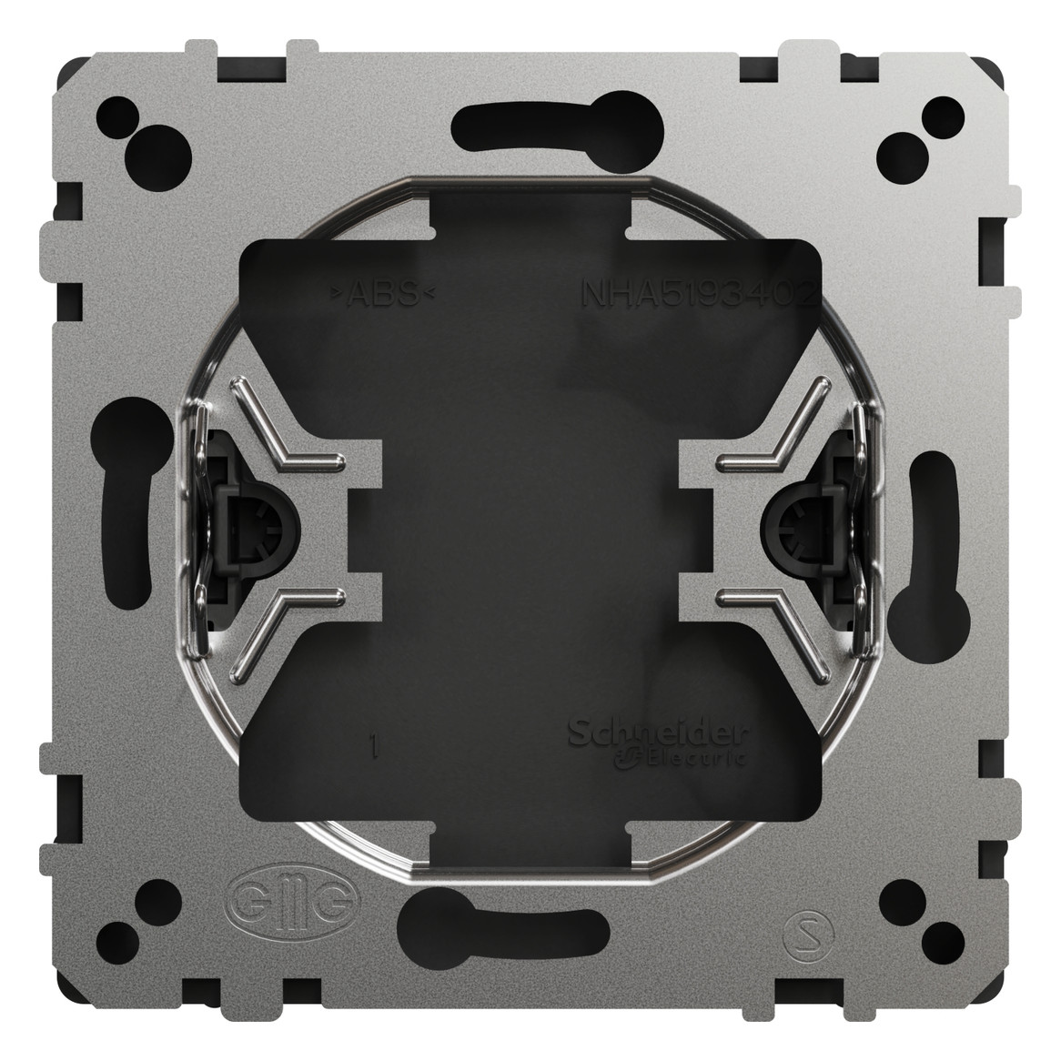 Zentralplatte Blindabd System Design anth Schraubbef