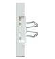 Zentralplatte USB 2f akws Klemmbef m.Aufdr aktivweiß
