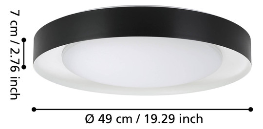 EGLO LED-Deckenleuchte D:490       99783 