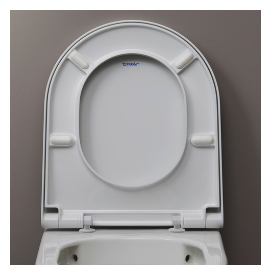 Duravit Wand-Tiefspül-WC-Set D-Neo mit WC-Sitz, Rimless, weiß