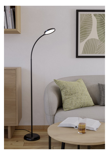 EGLO LED-CCT Stehleuchte Schwarz  902176 